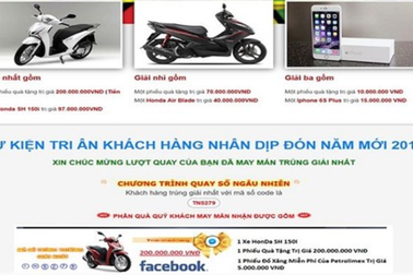 Xuất hiện 700 tên miền lừa đảo khuyến mãi trên mạng xã hội