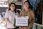 Vợ làm mướn nuôi chồng ung thư giai đoạn cuối được giúp hơn 83 triệu đồng