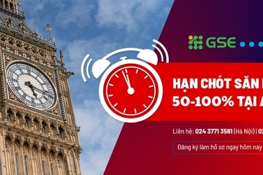 Hạn chót săn học bổng 50 đến 100% tại Anh Quốc
