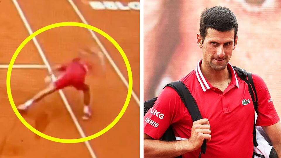Novak Djokovic nổi điên, đập nát vợt như quân thù - 2 Novak Djokovic nổi điên, đập nát vợt như quân thù - 2
