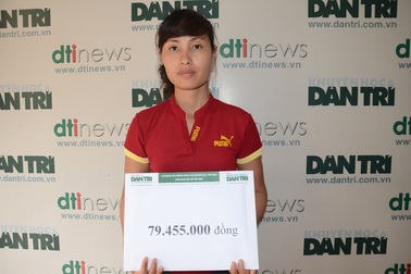 Bé Minh Quý được bạn đọc giúp đỡ gần 80 triệu đồng