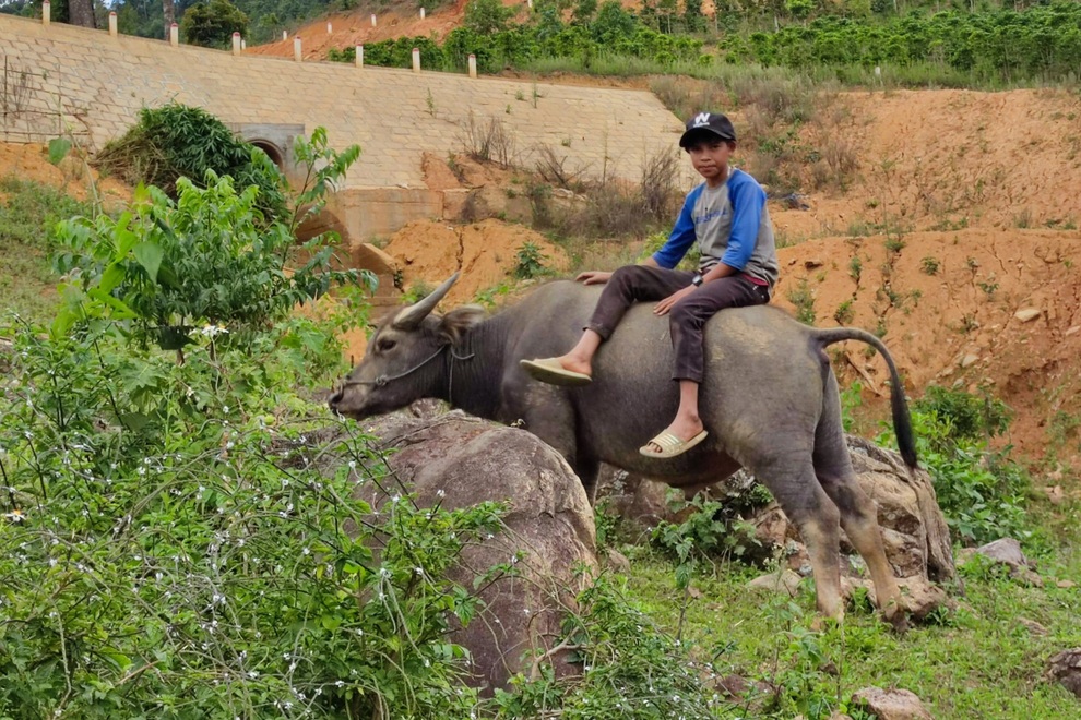 Mùa hè của trẻ em người Xơ Đăng dưới chân núi Ngọc Linh - 6 Mùa hè của trẻ em người Xơ Đăng dưới chân núi Ngọc Linh - 6