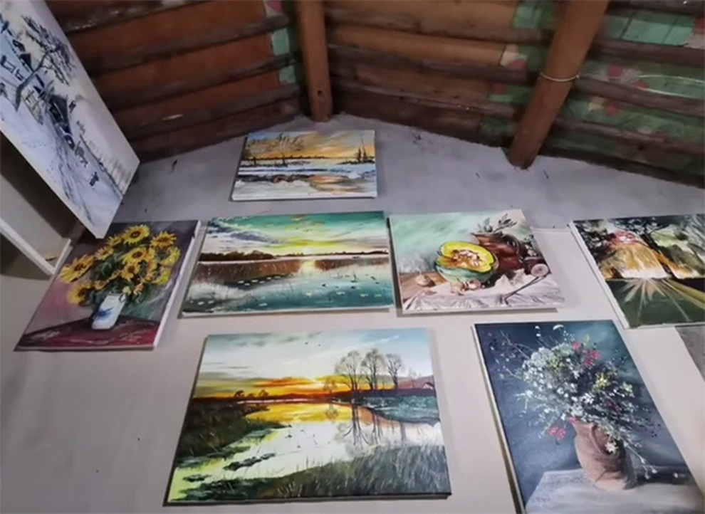 Người đàn ông thu gom phế liệu trở thành họa sĩ đắt giá - 2 Người đàn ông thu gom phế liệu trở thành họa sĩ đắt giá - 2