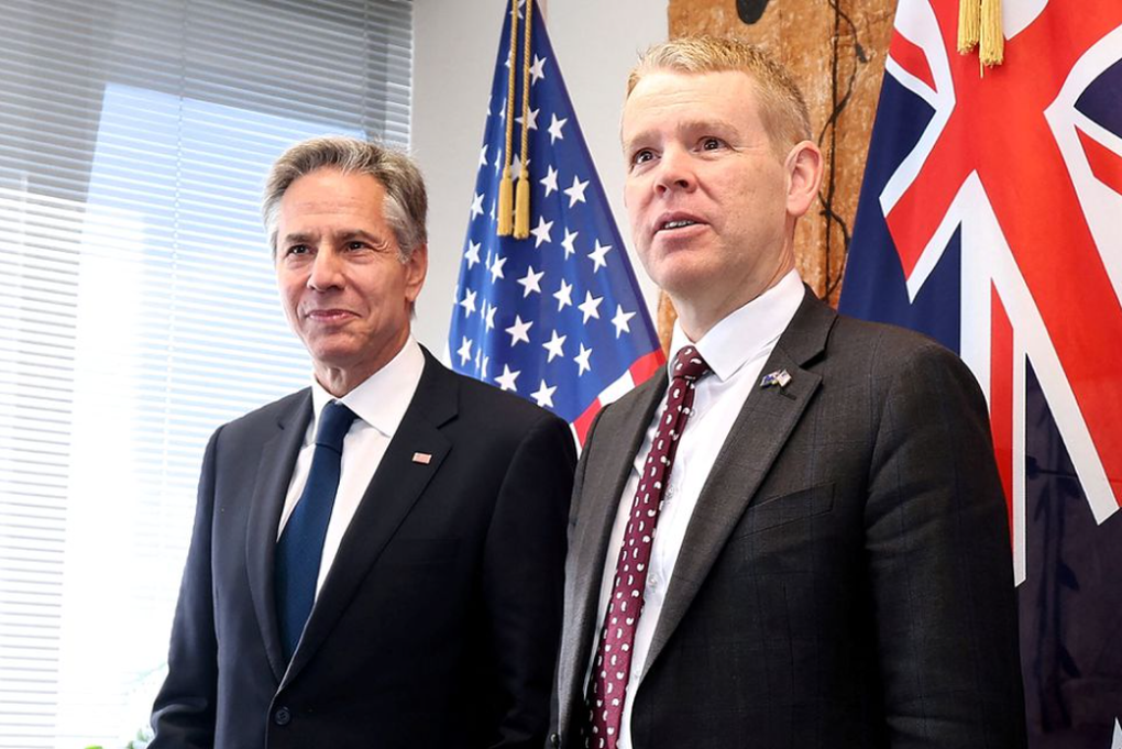 Ngoại trưởng Mỹ: Cánh cửa AUKUS rộng mở với New Zealand - 1 Ngoại trưởng Mỹ: Cánh cửa AUKUS rộng mở với New Zealand - 1