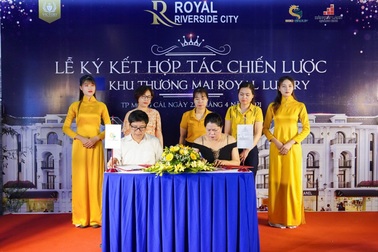 Chính thức ra mắt khu thương mại Royal Luxury thuộc dự án Royal Riverside City