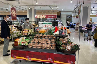 Báo Nhật: Vải thiều Việt Nam gây sốt trên thị trường Nhật Bản