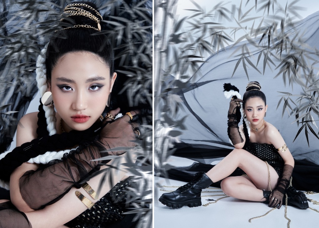 Mẫu nhí Minh Anh: 12 tuổi cao 1m65, có thành tích học tập ấn tượng - 1 Mẫu nhí Minh Anh: 12 tuổi cao 1m65, có thành tích học tập ấn tượng - 1