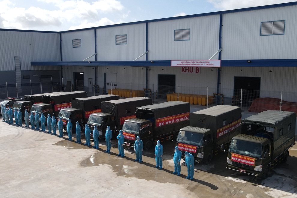 Bình Dương đưa vào hoạt động 2 bệnh viện dã chiến 8.300 giường - 2 Bình Dương đưa vào hoạt động 2 bệnh viện dã chiến 8.300 giường - 2