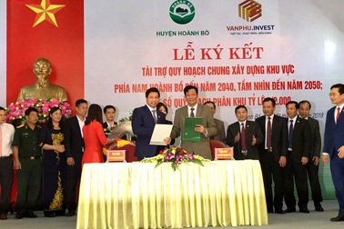 Văn Phú - Invest tài trợ quy hoạch chung xây dựng khu vực phía Nam huyện Hoành Bồ (Quảng Ninh)