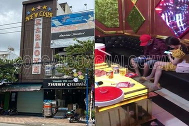Phát hiện quán karaoke đóng cửa trước, mở cửa sau đón khách trong mùa dịch