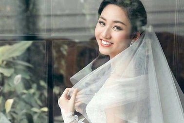Á hậu Trà My kết hôn sau khi bỏ thi Hoa hậu hoàn vũ