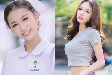 Nữ y tá xinh đẹp nhất Thái Lan "đốn tim" dân mạng