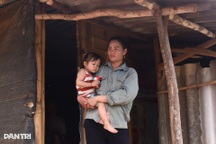 Quá cơ cực, mẹ đơn thân câm điếc bòn rau, mót măng để nuôi con thơ