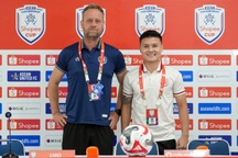 HLV Polking và Quang Hải tự tin trước màn đọ tài với đại diện Indonesia