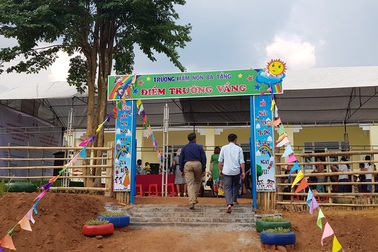 Quảng Trị: Khánh thành điểm trường Mầm non tại xã miền núi