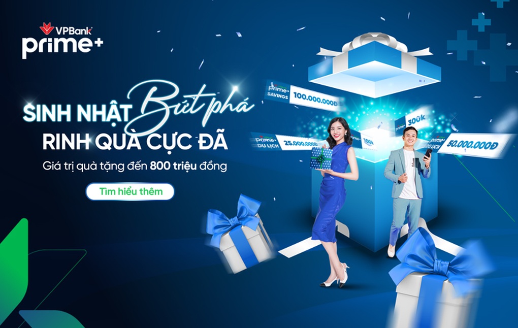 Mừng sinh nhật một tuổi, VPBank Prime tung loạt quà tặng tới khách hàng - 2 Mừng sinh nhật một tuổi, VPBank Prime tung loạt quà tặng tới khách hàng - 2