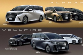 Toyota Alphard 2025 ra mắt, có bản di chuyển tới 73km mà "không tốn xăng"