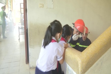 Hướng dẫn kỹ năng thoát hiểm cho học sinh