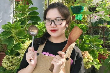 Cô nàng 9x chia sẻ loạt mâm cơm đủ màu sắc chỉ với 100.000 đồng