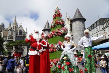 Mùa đông này, Bà Nà có cả một khung trời Âu đẹp mê mải