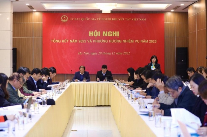Phó Cục trưởng Cục Bảo trợ xã hội, Bộ LĐ-TB&XH Phạm Thị Hải Hà cho biết, năm 2022 có 1.00.000 lao động là NKT được vay vốn tạo việc làm và hỗ trợ sinh kế.