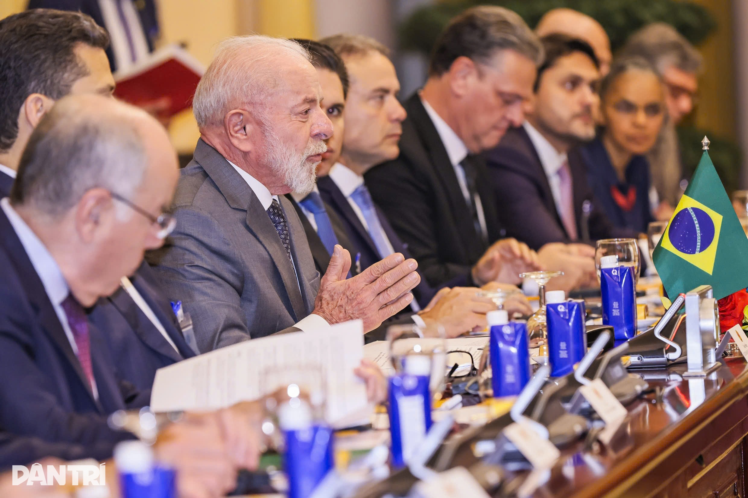 View - Chủ tịch nước Lương Cường chủ trì lễ đón Tổng thống Brazil thăm Việt Nam | Báo Dân trí