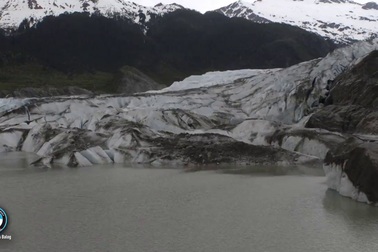 Quá trình băng tan đang diễn ra nhanh chóng qua video thời gian