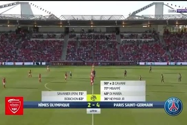 Hùng hổ đẩy ngã đối thủ, Mbappe lĩnh án phạt nặng