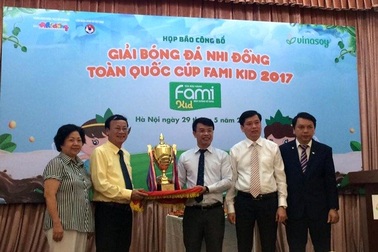 Giải bóng đá nhi đồng toàn quốc 2017 đã chính thức khởi tranh