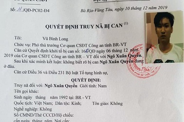 Truy nã con trai phó trưởng công an huyện vì tổ chức đánh bạc