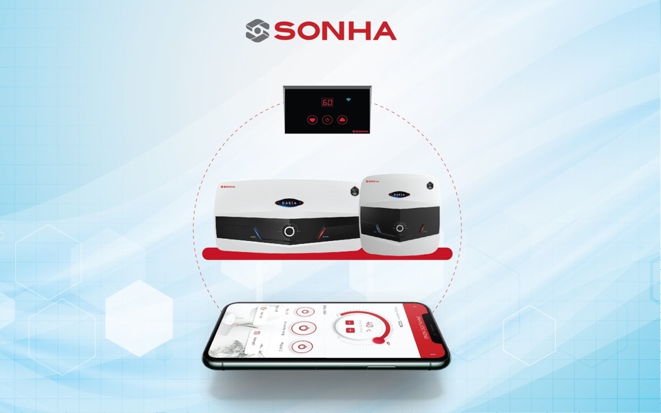 Bình nước nóng Smart wifi Sơn Hà - Cú hích cho thị trường - 3 Bình nước nóng Smart wifi Sơn Hà - Cú hích cho thị trường - 3