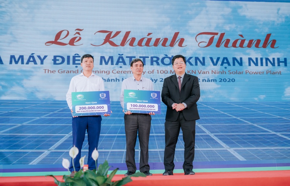 Khánh thành dự án Nhà máy Điện mặt trời KN Vạn Ninh 100 MWp - 4 Khánh thành dự án Nhà máy Điện mặt trời KN Vạn Ninh 100 MWp - 4