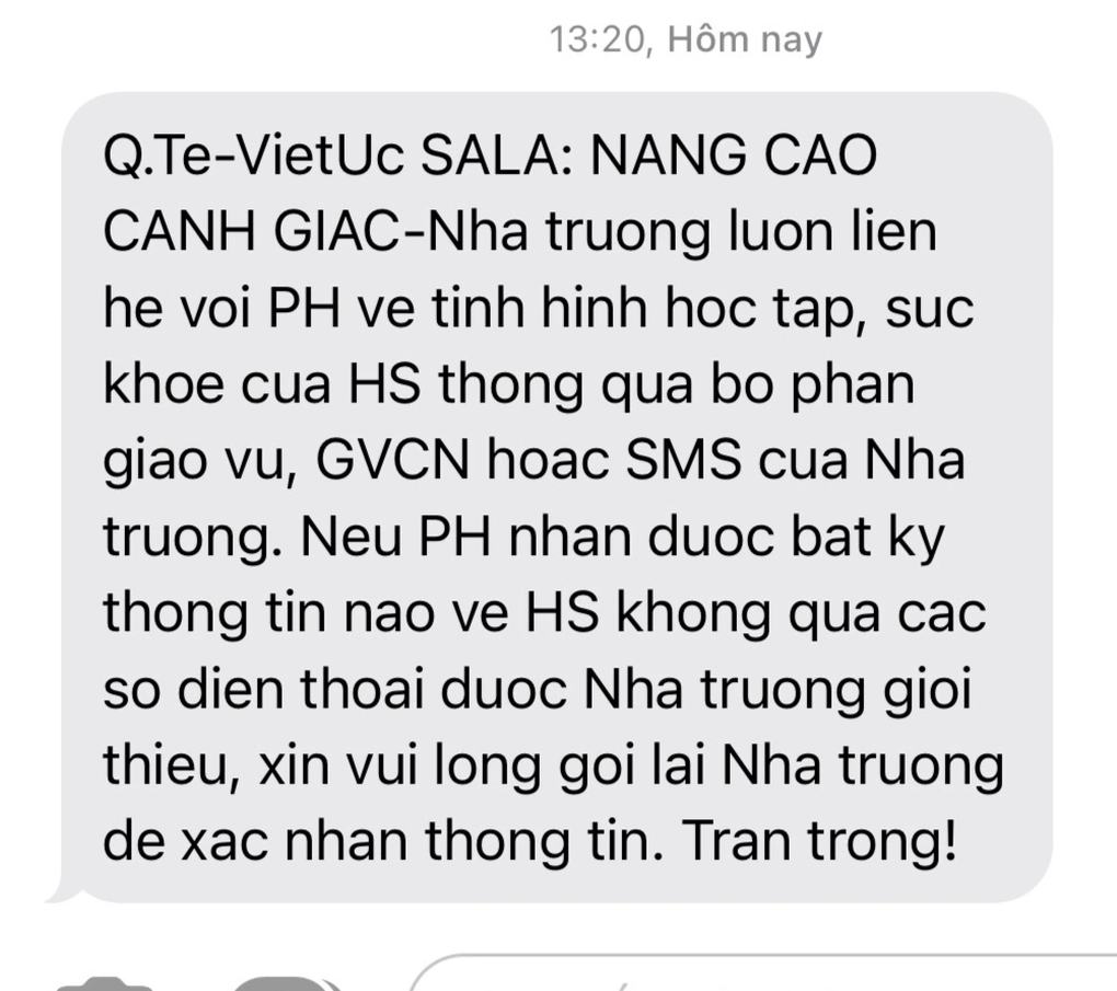 Tràn lan chiêu lừa con nguy kịch, nhiều trường liên tục phát cảnh báo - 2 Tràn lan chiêu lừa con nguy kịch, nhiều trường liên tục phát cảnh báo - 2