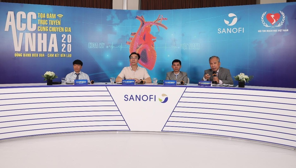 Hội thảo trực tuyến: Cập nhật xu hướng điều trị tim mạch nổi bật năm 2020 - 1 Hội thảo trực tuyến: Cập nhật xu hướng điều trị tim mạch nổi bật năm 2020 - 1