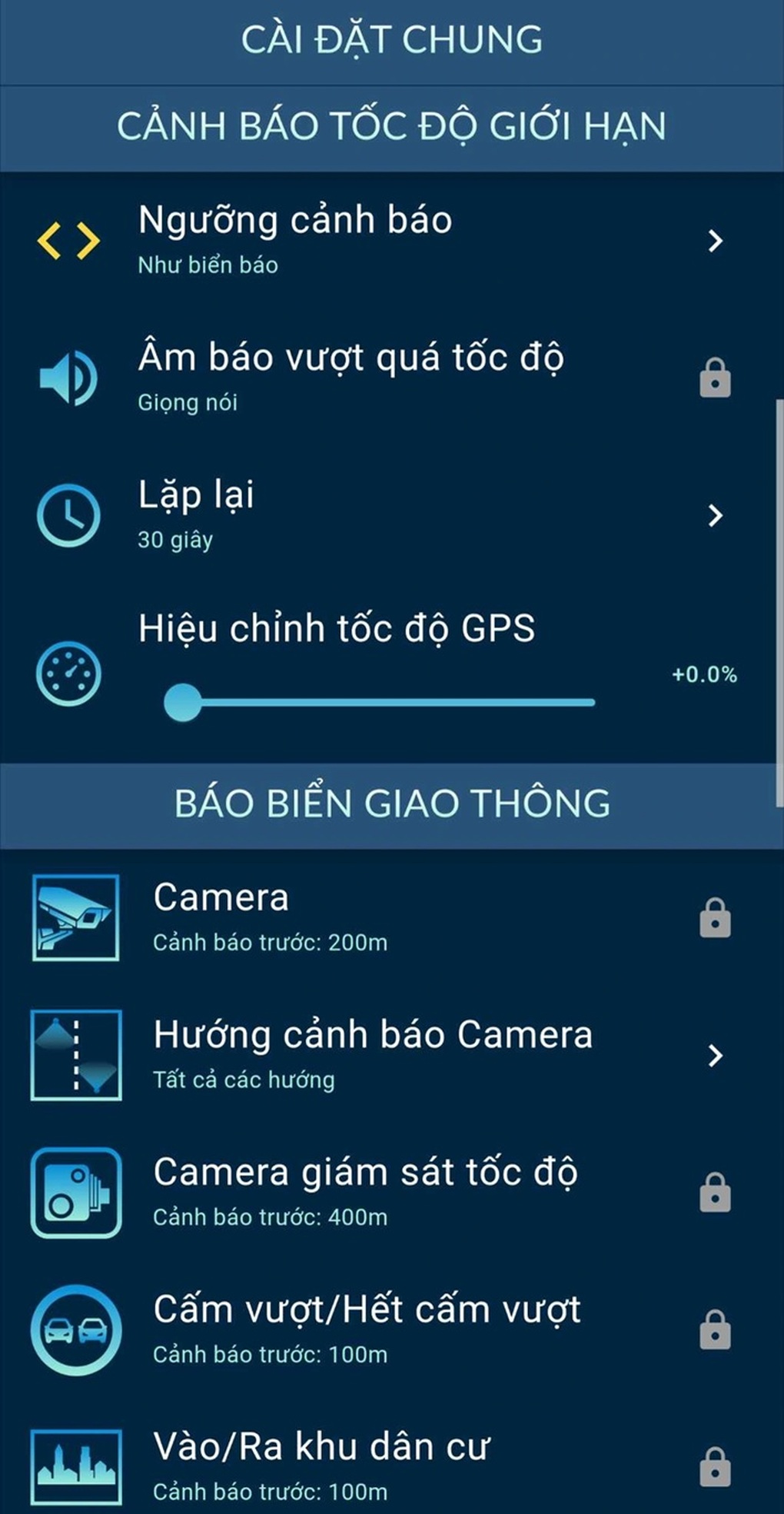 Loạt ứng dụng nhắc nhở biển giao thông, camera phạt nguội hỗ trợ tài xế - 3 Loạt ứng dụng nhắc nhở biển giao thông, camera phạt nguội hỗ trợ tài xế - 3