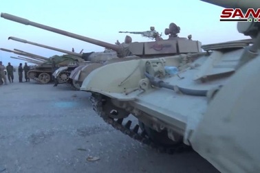 Cận cảnh kho vũ khí phiến quân giao nộp cho quân đội Syria