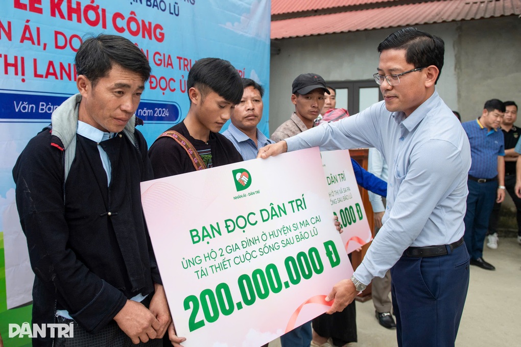 Khởi công nhà Nhân ái, chia sẻ với mất mát của người dân vùng lũ ở Lào Cai - 9 Khởi công nhà Nhân ái, chia sẻ với mất mát của người dân vùng lũ ở Lào Cai - 9