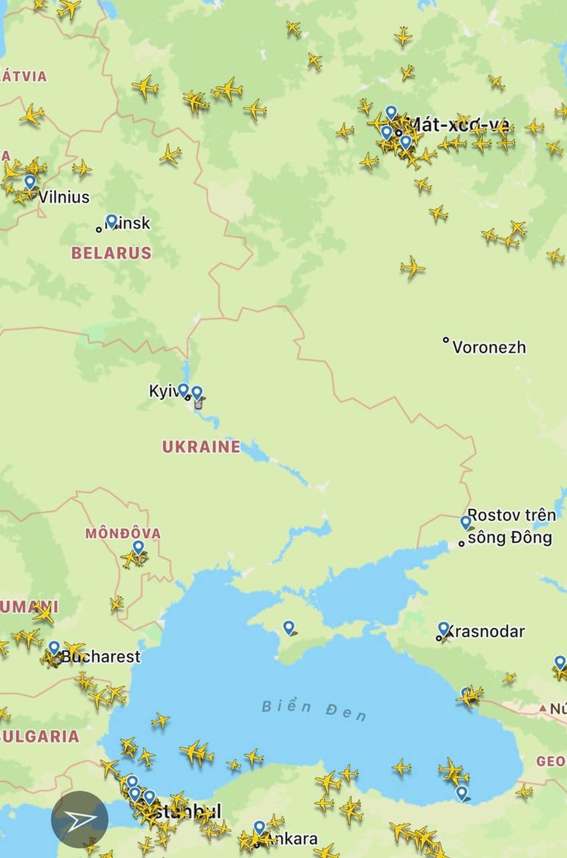 Chiến sự ở Ukraine: Đường bay Việt Nam đi châu Âu có bị ảnh hưởng? - 2 Chiến sự ở Ukraine: Đường bay Việt Nam đi châu Âu có bị ảnh hưởng? - 2