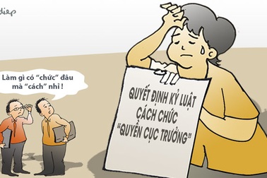 Lại một vụ kỉ luật làm… “mát lòng đương sự”, thưa Bộ trưởng Thiện!