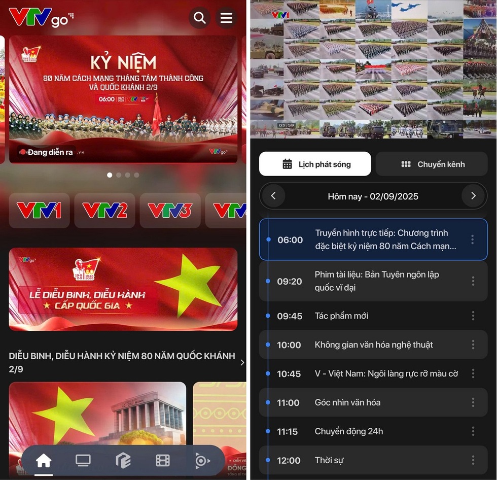 Cách xem lại trọn vẹn Lễ diễu binh ngày 2/9 trên điện thoại và máy tính - 2 Cách xem lại trọn vẹn Lễ diễu binh ngày 2/9 trên điện thoại và máy tính - 2
