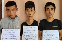 Bắt nhóm “đạo chích” chuyên trộm cắp tài sản của công nhân