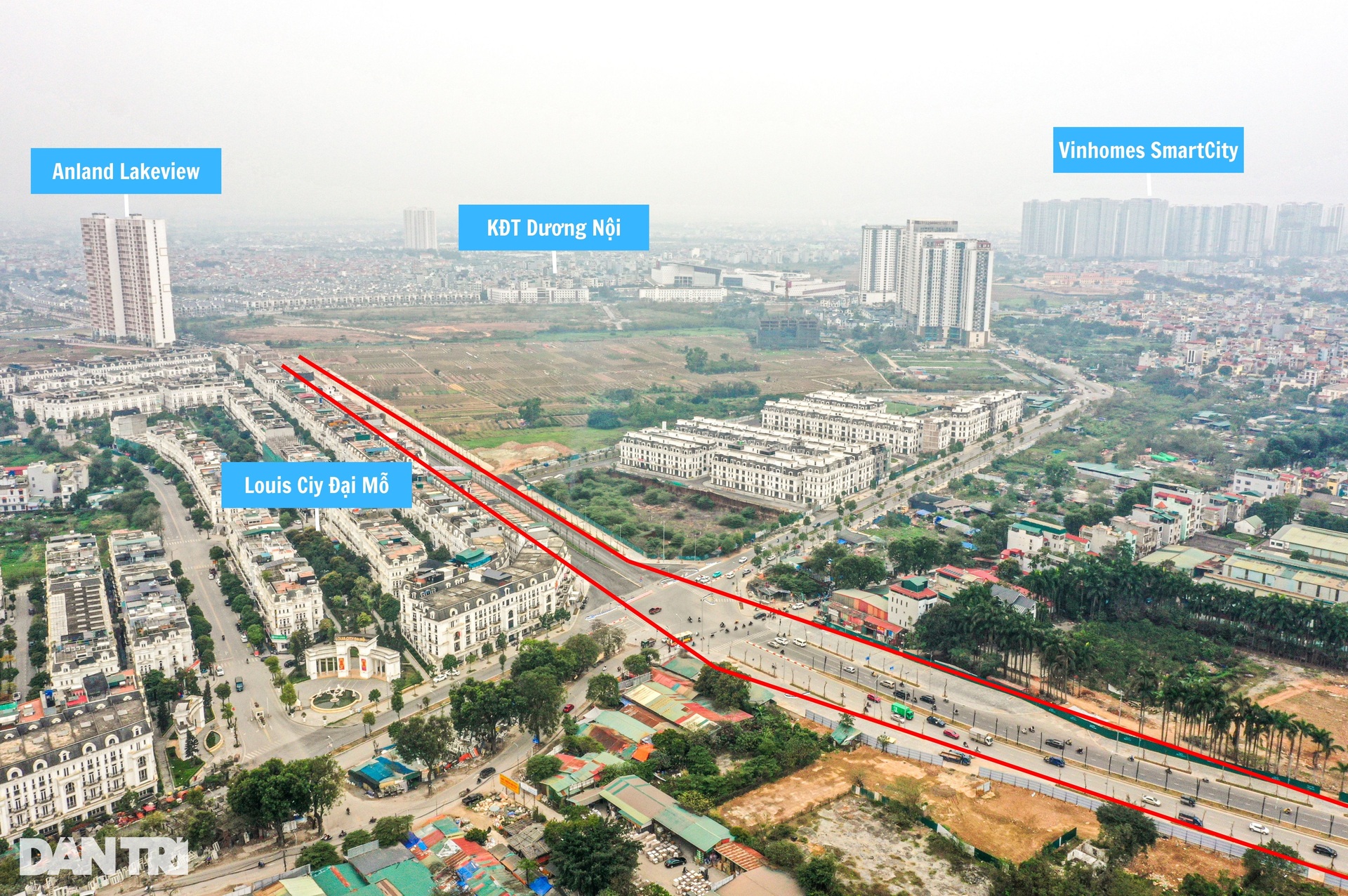 Tuyến đường gần 3km phía Tây Hà Nội đi qua loạt dự án bất động sản lớn - 5 Tuyến đường gần 3km phía Tây Hà Nội đi qua loạt dự án bất động sản lớn - 5