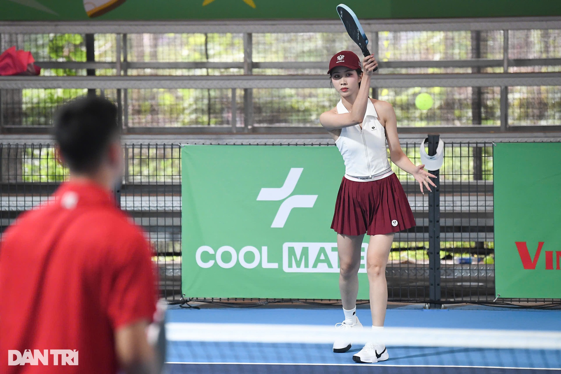 Dàn á hậu, diễn viên, ca sĩ nổi tiếng hâm nóng giải pickleball Dân trí - 15 Dàn á hậu, diễn viên, ca sĩ nổi tiếng hâm nóng giải pickleball Dân trí - 15