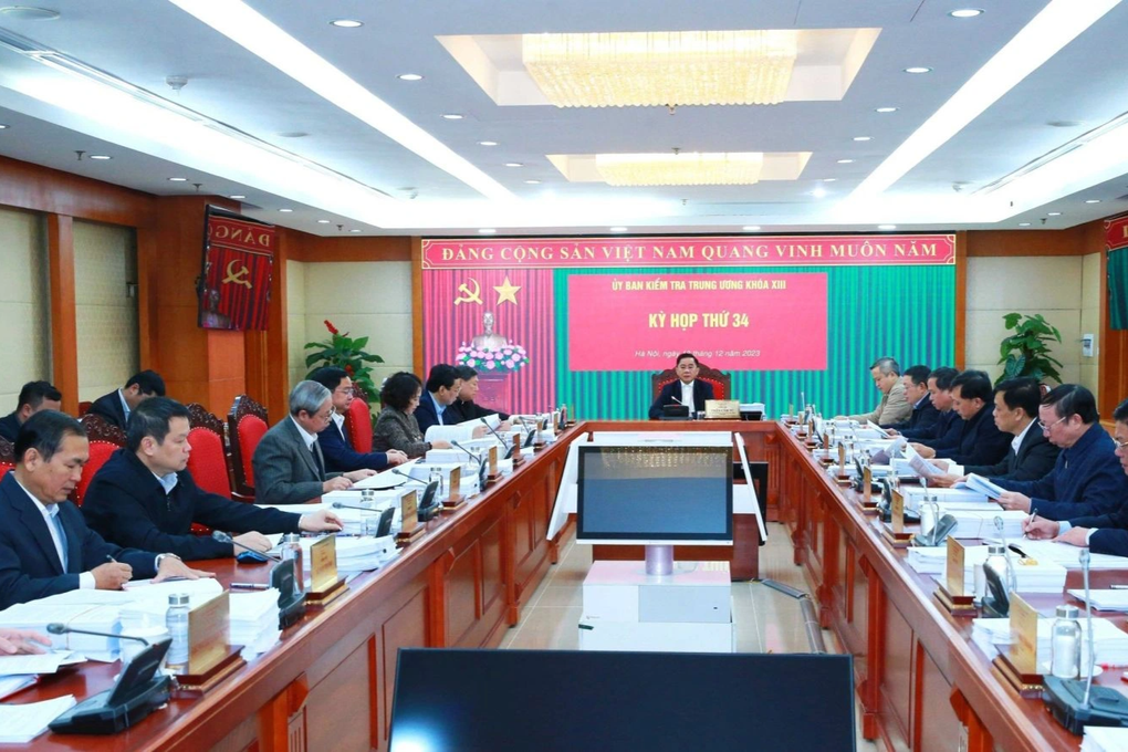 Ủy ban Kiểm tra Trung ương kỷ luật 65 đảng viên trong năm 2023 - 2 Ủy ban Kiểm tra Trung ương kỷ luật 65 đảng viên trong năm 2023 - 2