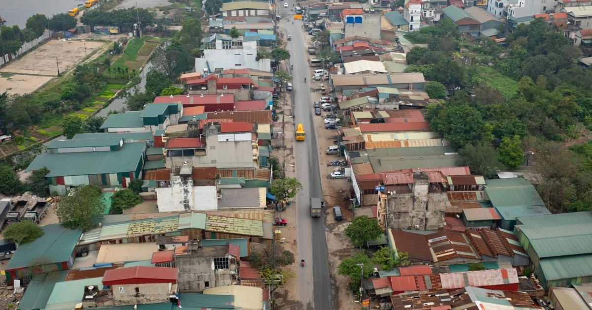 View - Hiện trạng tuyến đường được chi gần 3.400 tỷ để mở rộng ở Hà Nội | Báo Dân trí