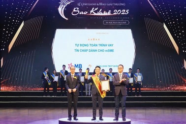 BIZ MBBank đạt 3 giải Sao Khuê nhờ công nghệ AI và dữ liệu lớn