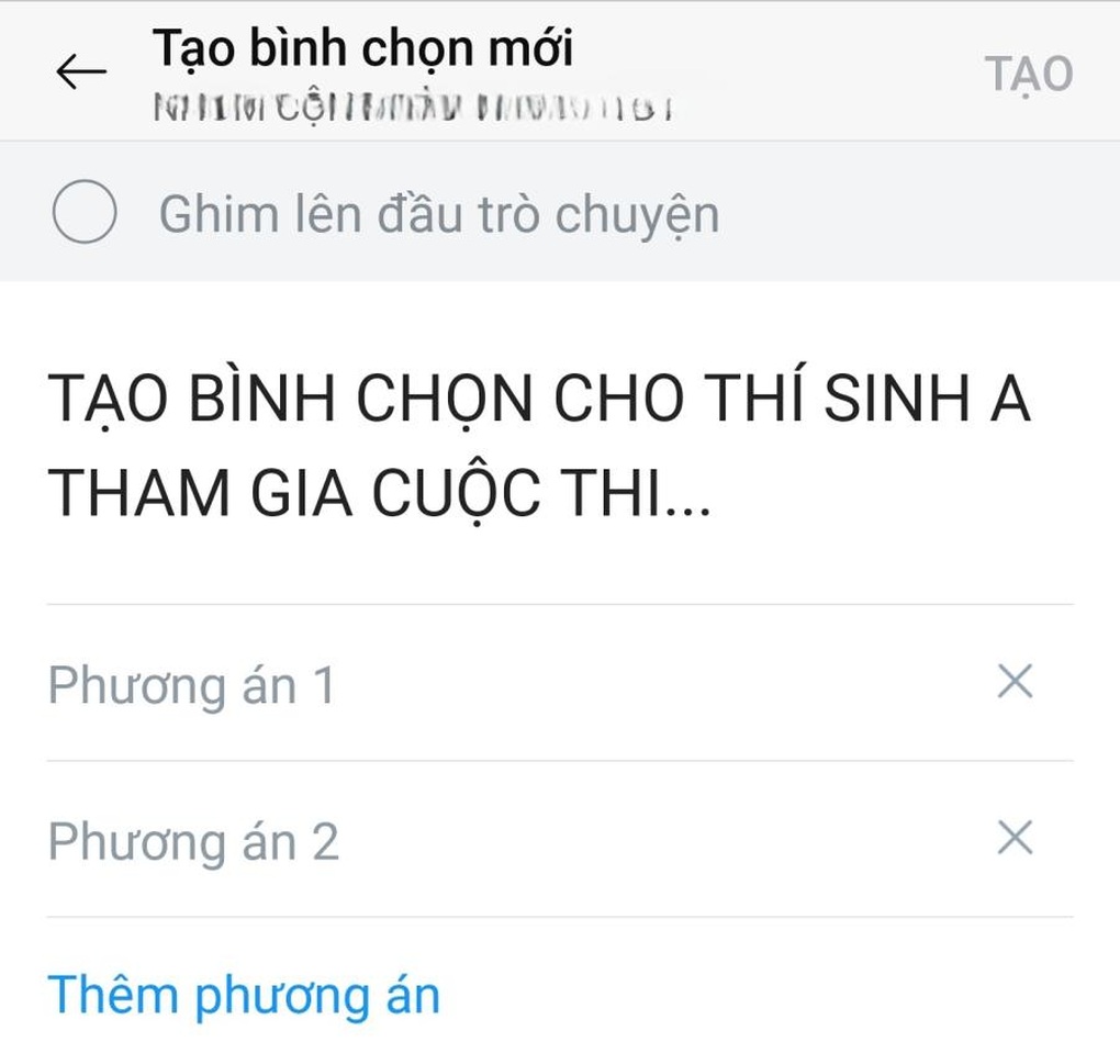 Hiểm họa từ những tin nhắn mời gọi bình chọn trên Facebook - 1