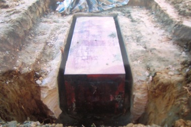 Phát hiện mộ vị quan trụ quốc thế kỷ 18