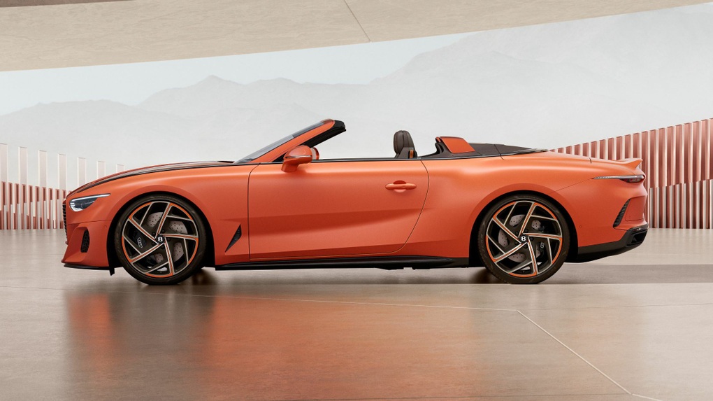 Batur Convertible sẽ là xe Bentley cuối cùng dùng động cơ W12 - 3