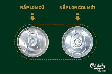 Huda sử dụng nắp lon mới thân thiện với môi trường